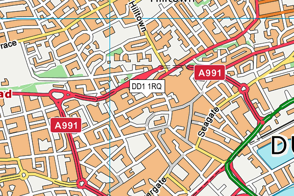 DD1 1RQ map - OS VectorMap District (Ordnance Survey) DD1 1RQ map - OS VectorMap District (Ordnance Survey)