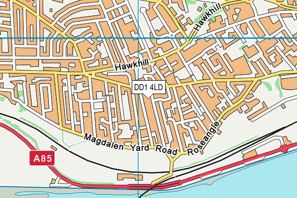 DD1 4LD map - OS VectorMap District (Ordnance Survey) DD1 4LD map - OS VectorMap District (Ordnance Survey)