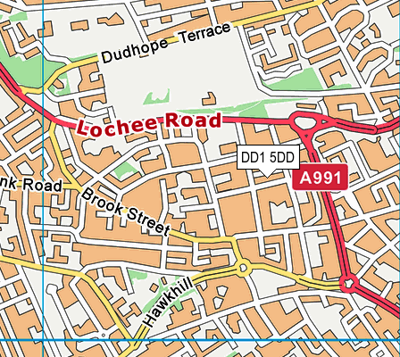 DD1 5DD map - OS VectorMap District (Ordnance Survey) DD1 5DD map - OS VectorMap District (Ordnance Survey)