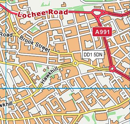 DD1 5DN map - OS VectorMap District (Ordnance Survey) DD1 5DN map - OS VectorMap District (Ordnance Survey)