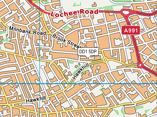 DD1 5DP map - OS VectorMap District (Ordnance Survey) DD1 5DP map - OS VectorMap District (Ordnance Survey)