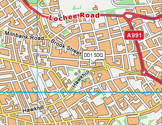 DD1 5DQ map - OS VectorMap District (Ordnance Survey) DD1 5DQ map - OS VectorMap District (Ordnance Survey)