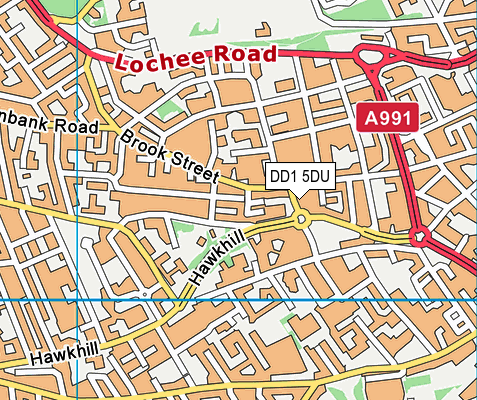 DD1 5DU map - OS VectorMap District (Ordnance Survey) DD1 5DU map - OS VectorMap District (Ordnance Survey)