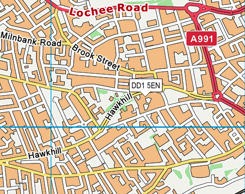 DD1 5EN map - OS VectorMap District (Ordnance Survey) DD1 5EN map - OS VectorMap District (Ordnance Survey)