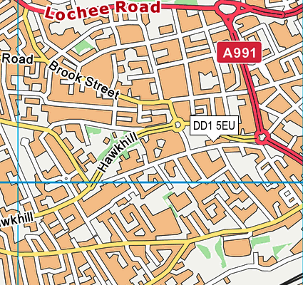 DD1 5EU map - OS VectorMap District (Ordnance Survey) DD1 5EU map - OS VectorMap District (Ordnance Survey)
