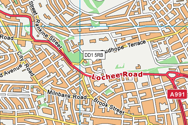 DD1 5RB map - OS VectorMap District (Ordnance Survey) DD1 5RB map - OS VectorMap District (Ordnance Survey)
