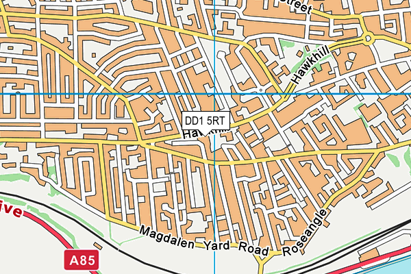 DD1 5RT map - OS VectorMap District (Ordnance Survey) DD1 5RT map - OS VectorMap District (Ordnance Survey)