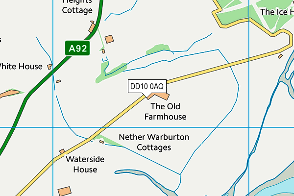 DD10 0AQ map - OS VectorMap District (Ordnance Survey) DD10 0AQ map - OS VectorMap District (Ordnance Survey)