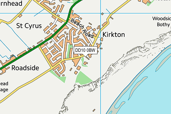 DD10 0BW map - OS VectorMap District (Ordnance Survey) DD10 0BW map - OS VectorMap District (Ordnance Survey)