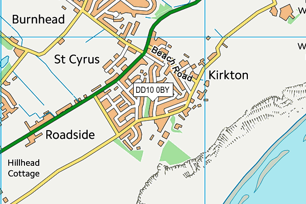 DD10 0BY map - OS VectorMap District (Ordnance Survey) DD10 0BY map - OS VectorMap District (Ordnance Survey)
