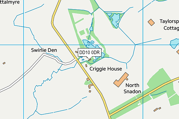 DD10 0DR map - OS VectorMap District (Ordnance Survey) DD10 0DR map - OS VectorMap District (Ordnance Survey)