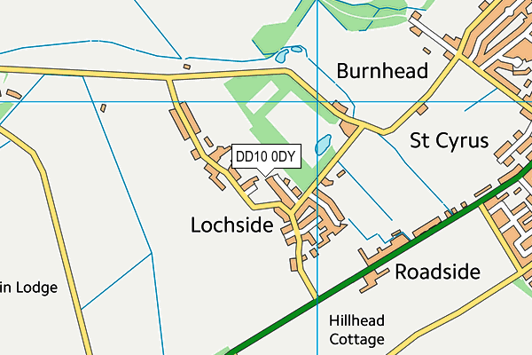 DD10 0DY map - OS VectorMap District (Ordnance Survey) DD10 0DY map - OS VectorMap District (Ordnance Survey)