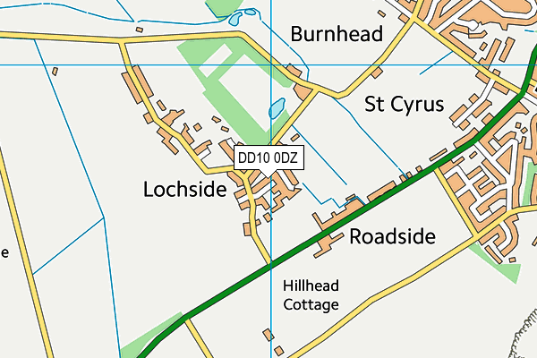 DD10 0DZ map - OS VectorMap District (Ordnance Survey) DD10 0DZ map - OS VectorMap District (Ordnance Survey)