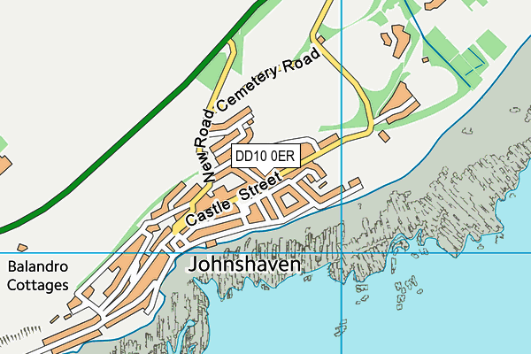 DD10 0ER map - OS VectorMap District (Ordnance Survey) DD10 0ER map - OS VectorMap District (Ordnance Survey)