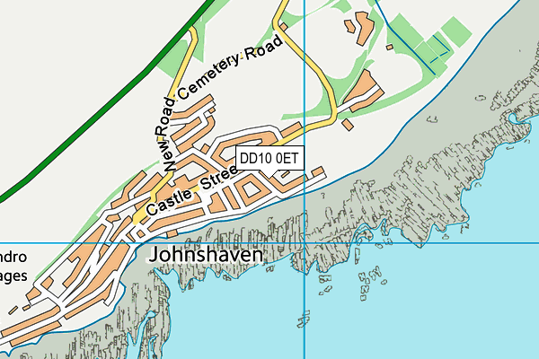 DD10 0ET map - OS VectorMap District (Ordnance Survey) DD10 0ET map - OS VectorMap District (Ordnance Survey)