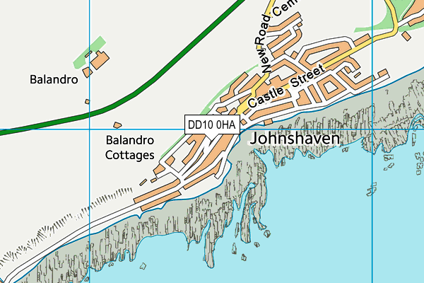 DD10 0HA map - OS VectorMap District (Ordnance Survey) DD10 0HA map - OS VectorMap District (Ordnance Survey)