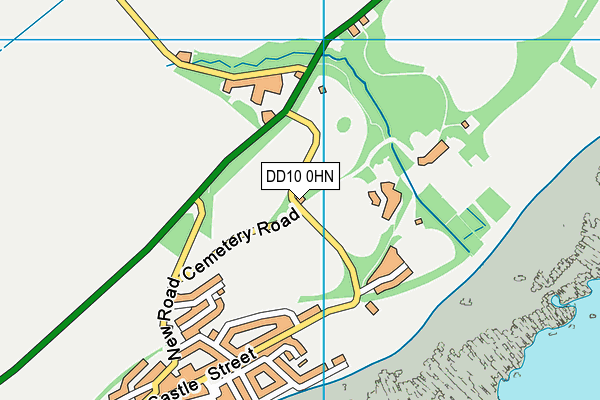 DD10 0HN map - OS VectorMap District (Ordnance Survey) DD10 0HN map - OS VectorMap District (Ordnance Survey)