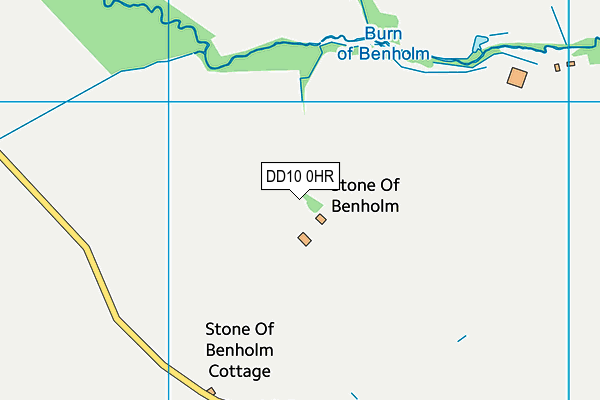 DD10 0HR map - OS VectorMap District (Ordnance Survey) DD10 0HR map - OS VectorMap District (Ordnance Survey)