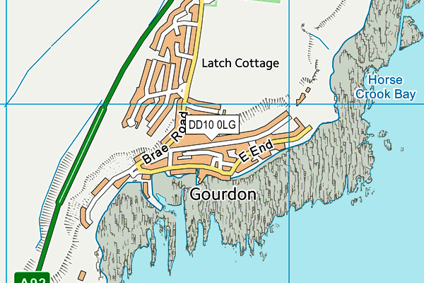 DD10 0LG map - OS VectorMap District (Ordnance Survey) DD10 0LG map - OS VectorMap District (Ordnance Survey)