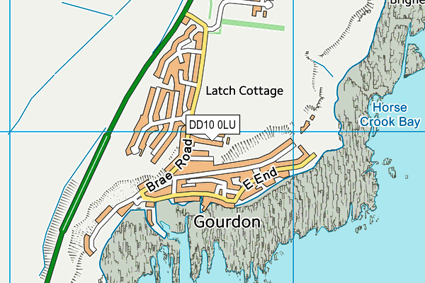 DD10 0LU map - OS VectorMap District (Ordnance Survey) DD10 0LU map - OS VectorMap District (Ordnance Survey)