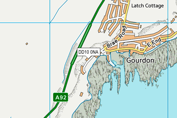 DD10 0NA map - OS VectorMap District (Ordnance Survey) DD10 0NA map - OS VectorMap District (Ordnance Survey)