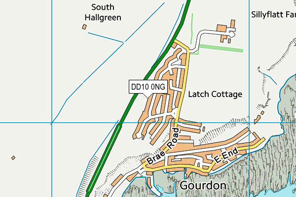 DD10 0NG map - OS VectorMap District (Ordnance Survey) DD10 0NG map - OS VectorMap District (Ordnance Survey)