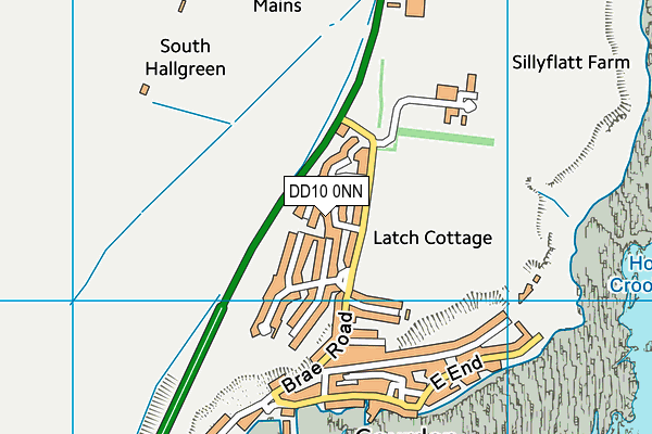 DD10 0NN map - OS VectorMap District (Ordnance Survey) DD10 0NN map - OS VectorMap District (Ordnance Survey)