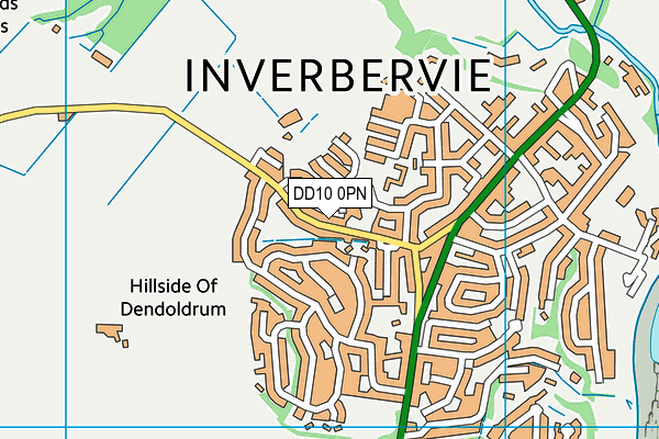 DD10 0PN map - OS VectorMap District (Ordnance Survey) DD10 0PN map - OS VectorMap District (Ordnance Survey)