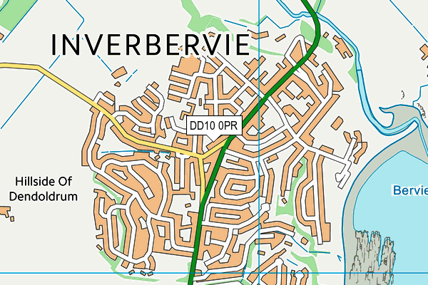 DD10 0PR map - OS VectorMap District (Ordnance Survey) DD10 0PR map - OS VectorMap District (Ordnance Survey)