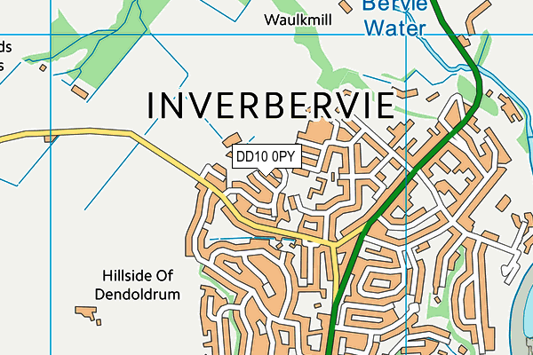 DD10 0PY map - OS VectorMap District (Ordnance Survey) DD10 0PY map - OS VectorMap District (Ordnance Survey)
