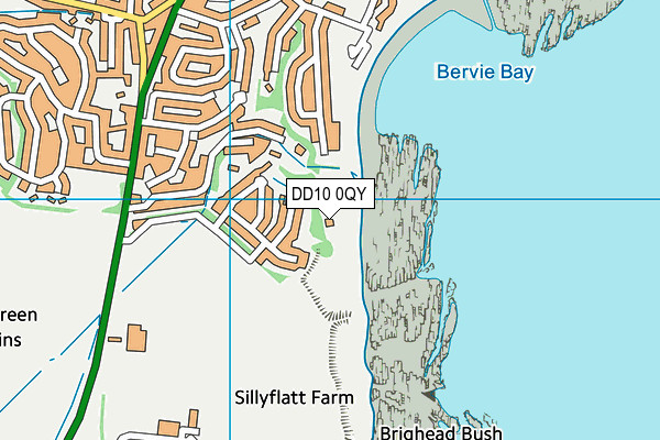 DD10 0QY map - OS VectorMap District (Ordnance Survey) DD10 0QY map - OS VectorMap District (Ordnance Survey)