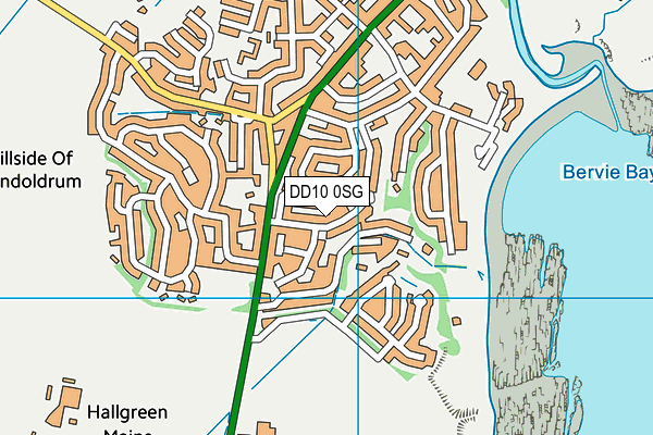DD10 0SG map - OS VectorMap District (Ordnance Survey) DD10 0SG map - OS VectorMap District (Ordnance Survey)