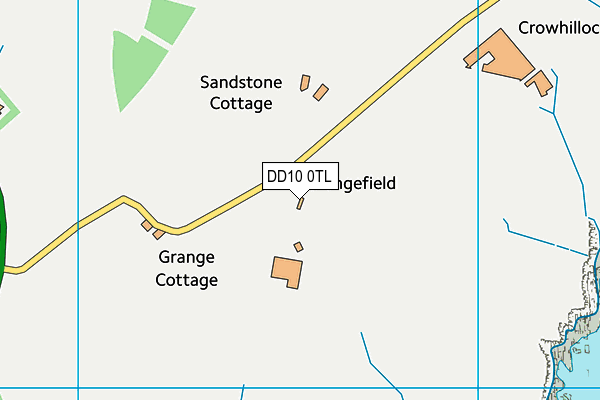 DD10 0TL map - OS VectorMap District (Ordnance Survey) DD10 0TL map - OS VectorMap District (Ordnance Survey)