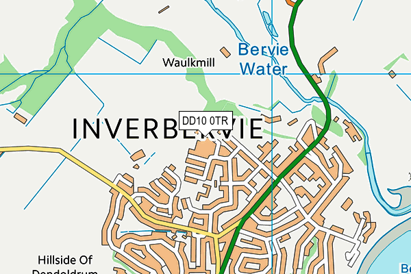 DD10 0TR map - OS VectorMap District (Ordnance Survey) DD10 0TR map - OS VectorMap District (Ordnance Survey)
