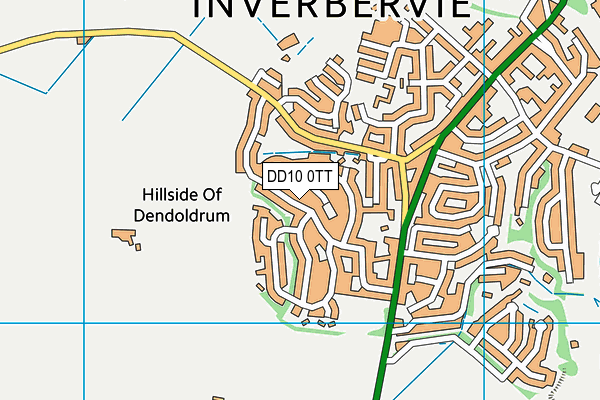 DD10 0TT map - OS VectorMap District (Ordnance Survey) DD10 0TT map - OS VectorMap District (Ordnance Survey)