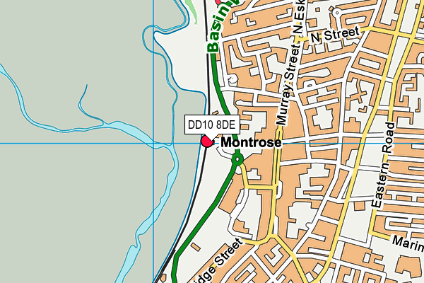 DD10 8DE map - OS VectorMap District (Ordnance Survey) DD10 8DE map - OS VectorMap District (Ordnance Survey)