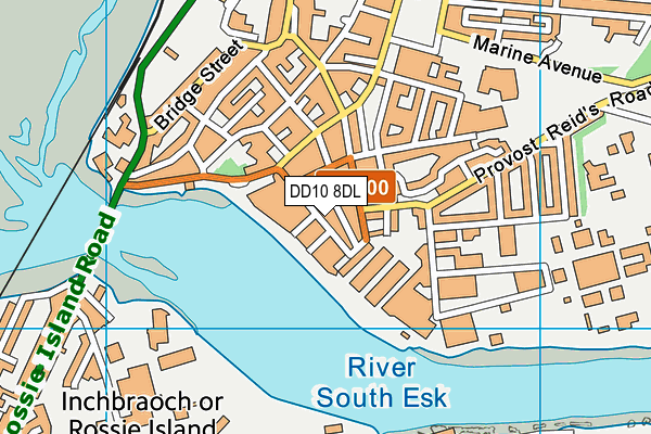 DD10 8DL map - OS VectorMap District (Ordnance Survey) DD10 8DL map - OS VectorMap District (Ordnance Survey)