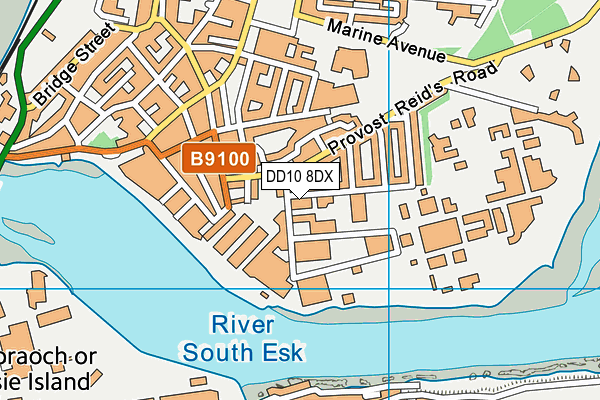 DD10 8DX map - OS VectorMap District (Ordnance Survey) DD10 8DX map - OS VectorMap District (Ordnance Survey)