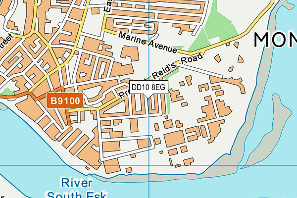DD10 8EG map - OS VectorMap District (Ordnance Survey) DD10 8EG map - OS VectorMap District (Ordnance Survey)