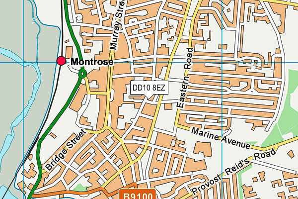 DD10 8EZ map - OS VectorMap District (Ordnance Survey) DD10 8EZ map - OS VectorMap District (Ordnance Survey)