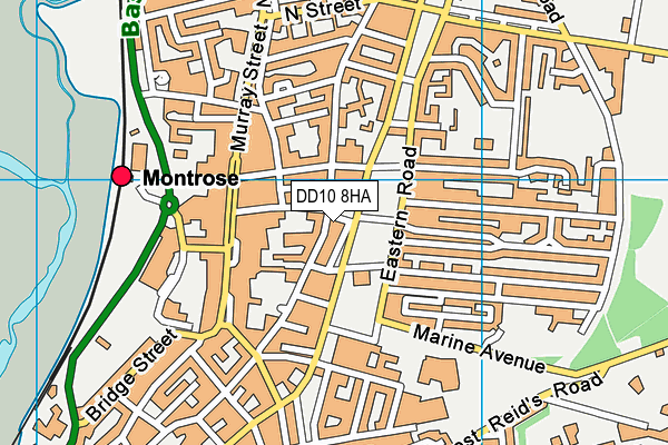 DD10 8HA map - OS VectorMap District (Ordnance Survey) DD10 8HA map - OS VectorMap District (Ordnance Survey)