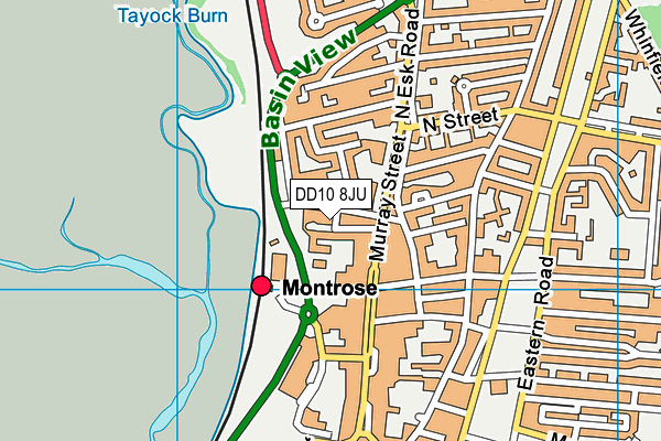 DD10 8JU map - OS VectorMap District (Ordnance Survey) DD10 8JU map - OS VectorMap District (Ordnance Survey)