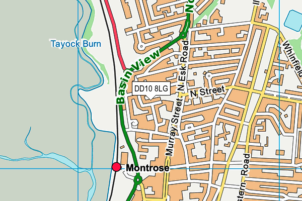 DD10 8LG map - OS VectorMap District (Ordnance Survey) DD10 8LG map - OS VectorMap District (Ordnance Survey)