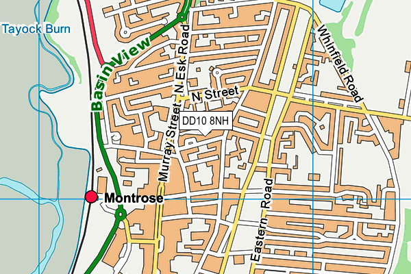 DD10 8NH map - OS VectorMap District (Ordnance Survey) DD10 8NH map - OS VectorMap District (Ordnance Survey)