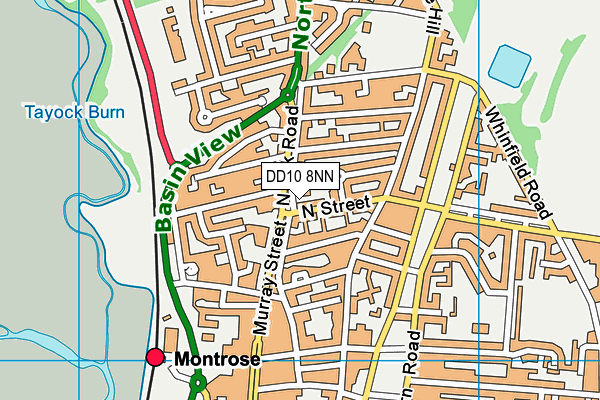 DD10 8NN map - OS VectorMap District (Ordnance Survey) DD10 8NN map - OS VectorMap District (Ordnance Survey)