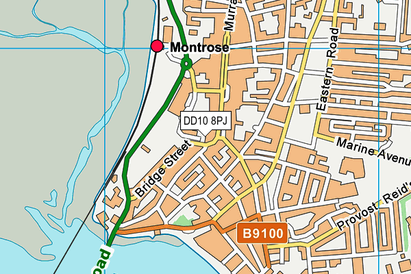 DD10 8PJ map - OS VectorMap District (Ordnance Survey) DD10 8PJ map - OS VectorMap District (Ordnance Survey)