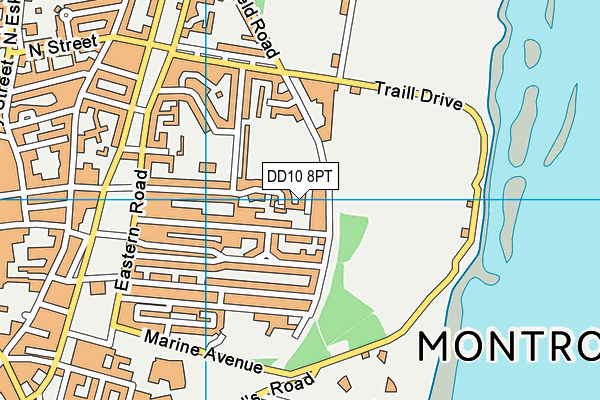 DD10 8PT map - OS VectorMap District (Ordnance Survey) DD10 8PT map - OS VectorMap District (Ordnance Survey)