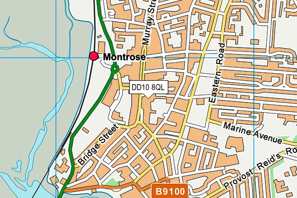 DD10 8QL map - OS VectorMap District (Ordnance Survey) DD10 8QL map - OS VectorMap District (Ordnance Survey)