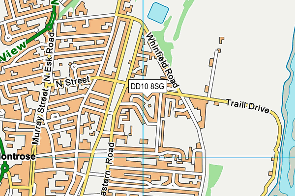 DD10 8SG map - OS VectorMap District (Ordnance Survey) DD10 8SG map - OS VectorMap District (Ordnance Survey)
