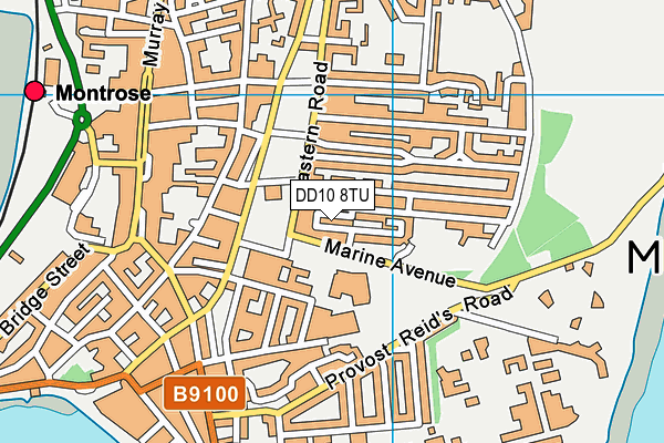 DD10 8TU map - OS VectorMap District (Ordnance Survey) DD10 8TU map - OS VectorMap District (Ordnance Survey)